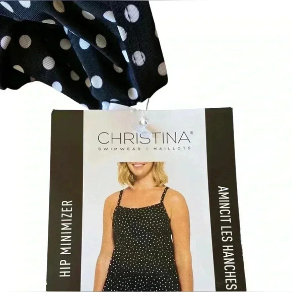 Christina, Tankini, Size 10, Black & White ☀️ - Picture 6 of 10